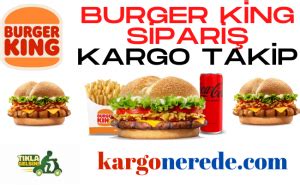 500 evler burger king sipariş